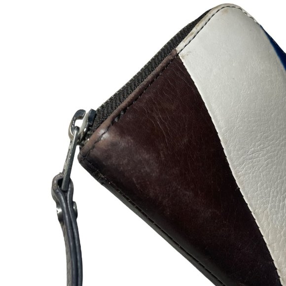 Fossil Blue Dawson Zip Wallet - Picture 5 of 9